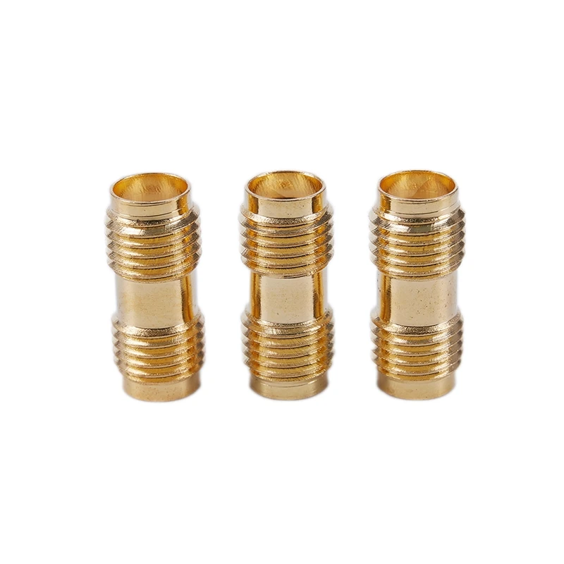 3x Gold RF Connector SMA Female to For Two Way Radio SMA-F Antenna Adapter | Обустройство дома