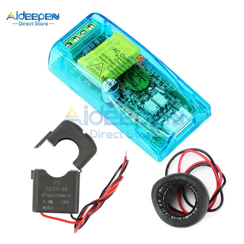 Ac 80-260v 0-100a Digital Multifunction Meter Watt Power Volt Amp ...