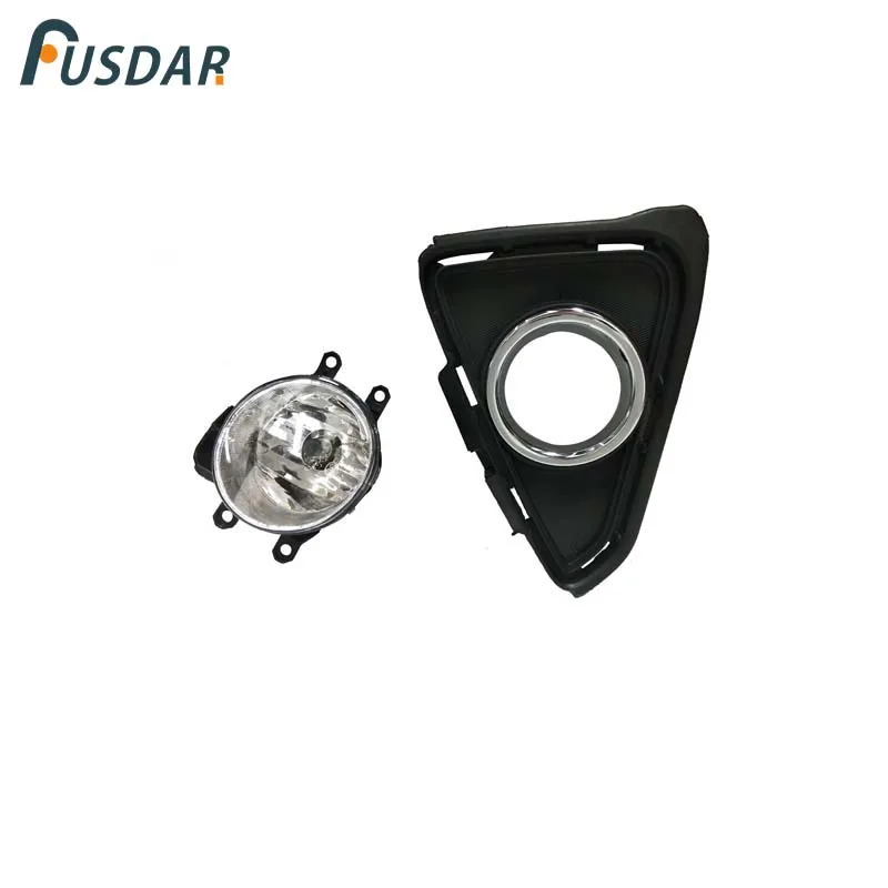 

Right RH Bumper Fog Light Lamp W/ Chrome Cover KIT NEW For For Toyota RAV4 2016-2018