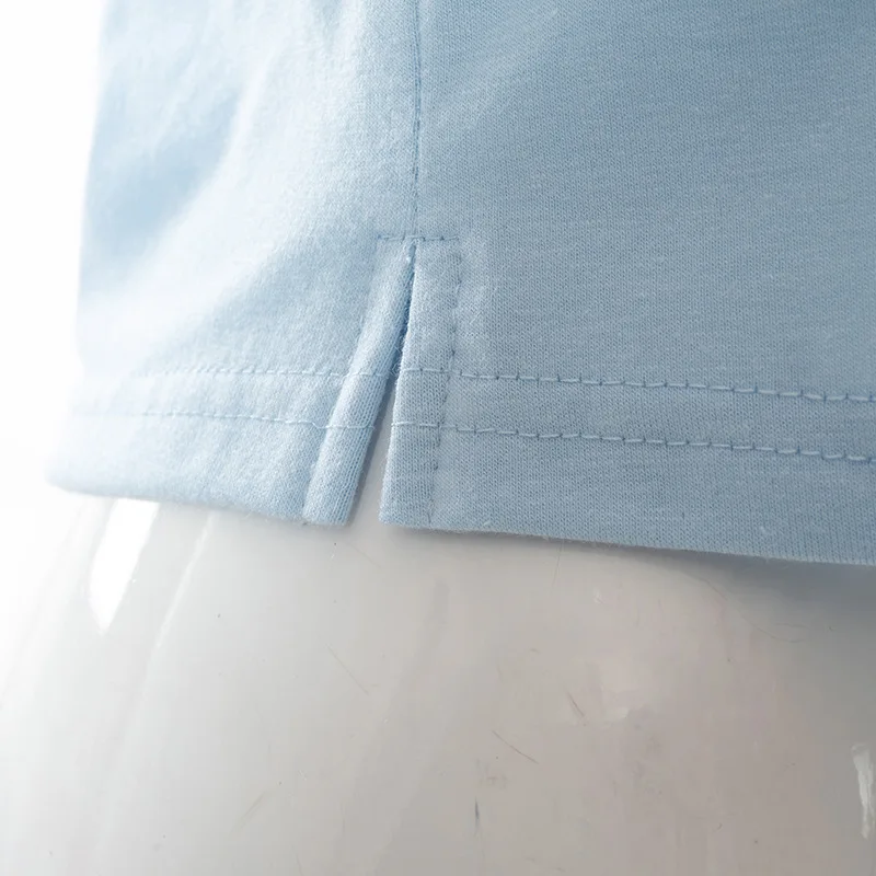 ALLNeon Cute 2000s Aesthetics Letter Print Blue Baby Tees Y2K Streetwear O-neck Short Sleeve Crop Tops Women Fashion 2022 Slim