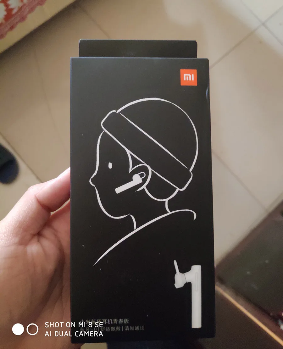 Original Xiaomi Mi Bluetooth 5.0 Headset earphone wireless Youth Edition Xiaomi Bluetooth Handsfree Earphone with Build-in Mic (2)