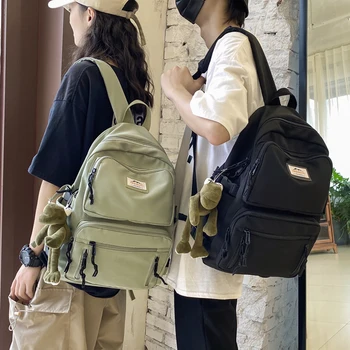 

Tooling Trend Women's Backpack for Girls Korean High School Harajuku Schoolbag Female School Student Backpack Large Capacity