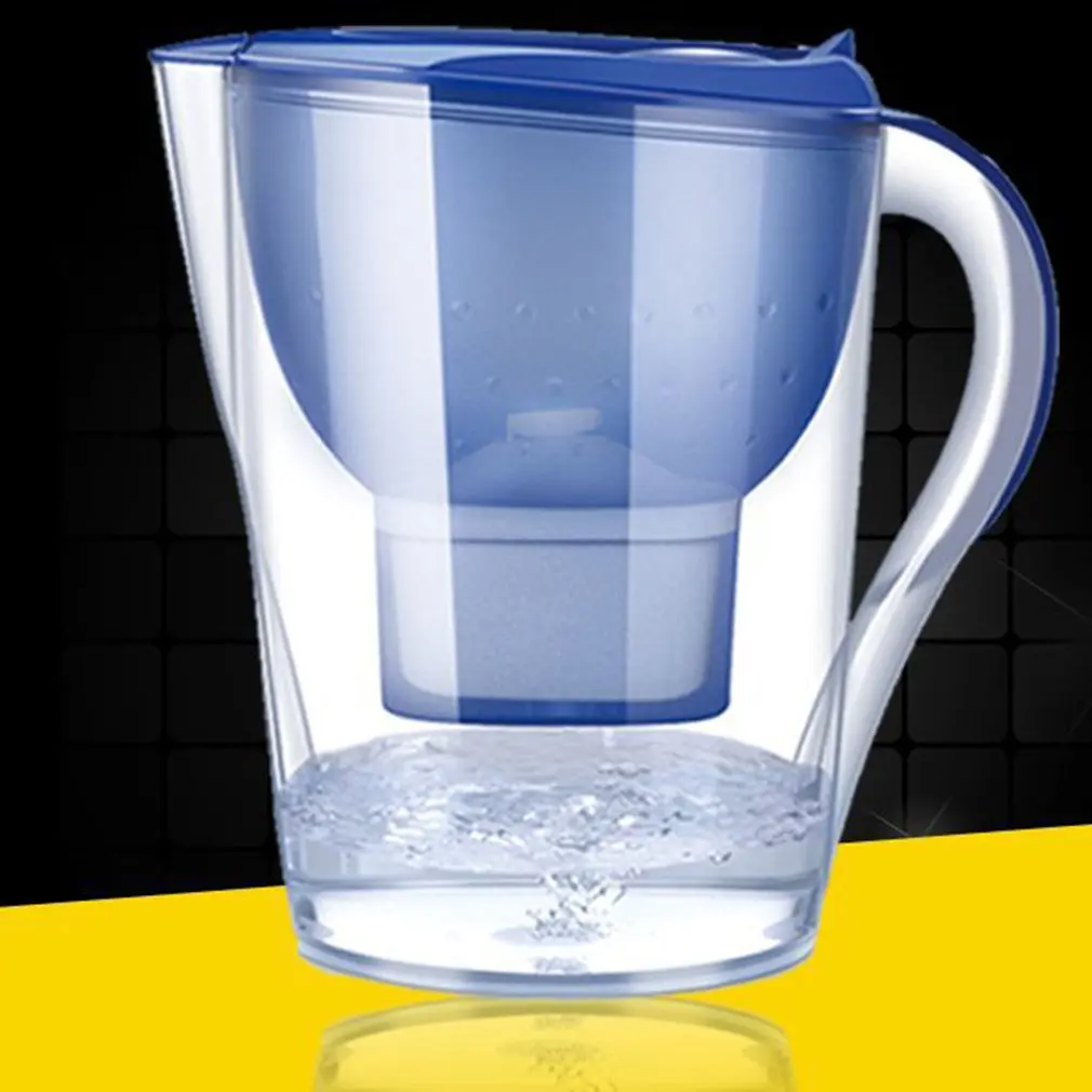 3.5L Water Pitcher Home Activated Carbon Net Kettle Office Water 