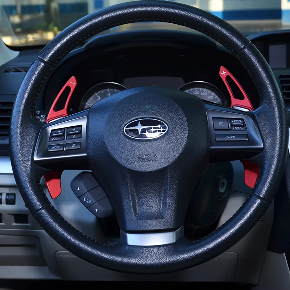 Shift Paddles For Subaru XV Legacy Forester Outback Impreza WRX STI Levorg Car Steering Wheel Shifter Extend DSG Sticker Styling steering wheel shifter,steering wheel paddle extension