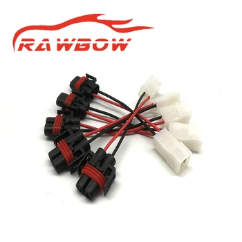 

1PC Headlight/Fog Car Spinning Adapter Wth Pins H8 H11 And Plug With 10cm Cable For Hid Led Mile Headlamp Lamp