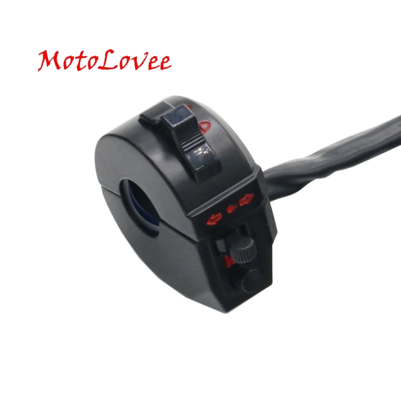 MotoLovee мотоцикл туман светильник звукового сигнала поворотов Электрический старт