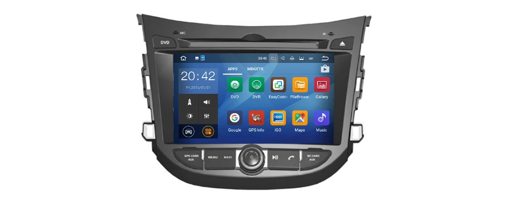 Android 2 Din Авто Радио DVD для hyundai HB20 2012 2013 автомобильный мультимедийный плеер gps-навигация, радио, стерео