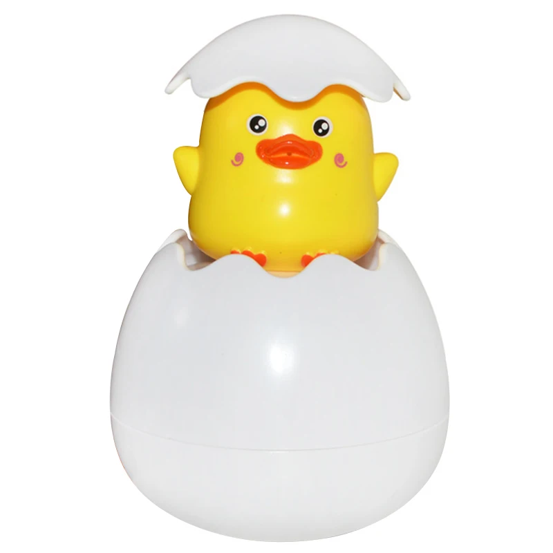 Детская игрушка для душа, распылитель воды, игрушка яйцо, животное, детские игрушки для купания NSV775 - Цвет: yellow duck