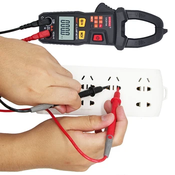 

25mm Smart Digital Clamp Meter Multimeter Automatic Mini AC DC Current Clamp Meter Voltage Electrical Instruments