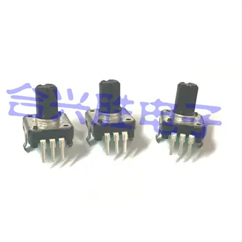 

EC12 rotary encoder 24 positioning pulse digital potentiometer sound volume coding switch shaft length 10mm