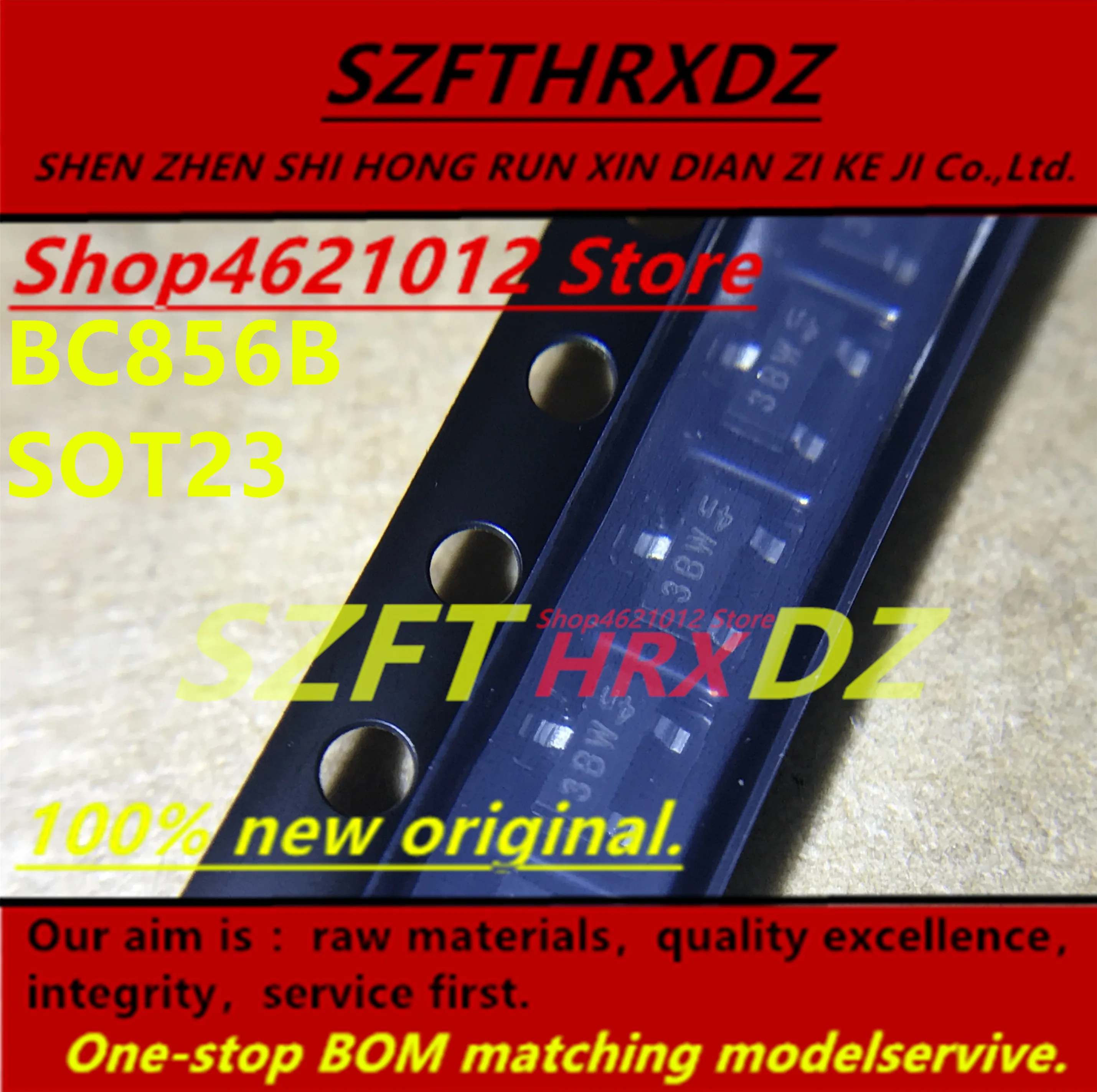 SZFTHRXDZ 100% Новый оригинальный 2018 + (100 шт.-1000 шт.) BC856B 3BW SOT23 |