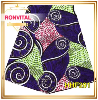 

LADY DRESS DIY AFRICA PRINT FABRIC RONVITAL WAX FABRIC HIGH QUALITY 100% COTTON MATERIAL DIY FABRICS 6YARDS/LOT FREE SHIPPING