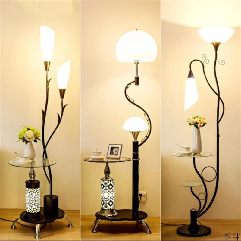 Скандинавский Настольный напольный светильник, современный напольный светильник для спальни, гостиной, стоячий светильник, светодиодный светильник, промышленный Декор