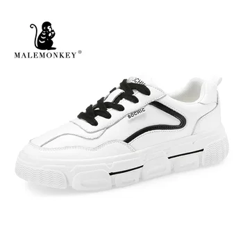 

MALEMONKEY 012961 New Women Lace Up Sneakers 2020 Summer Fashion Comfortable Platform Soft Shoes Women Sneakers Zapatillas Mujer