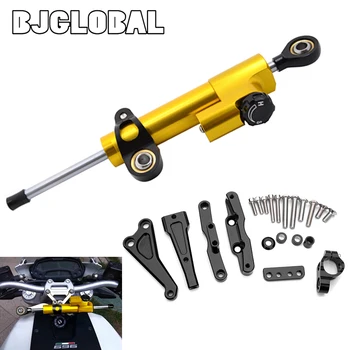 

Steering Damper Stabilizer For HONDA CB650F CB 650F CB 650 F Motorcycle Accessories Shock Absorber Direction With Mount Bracket