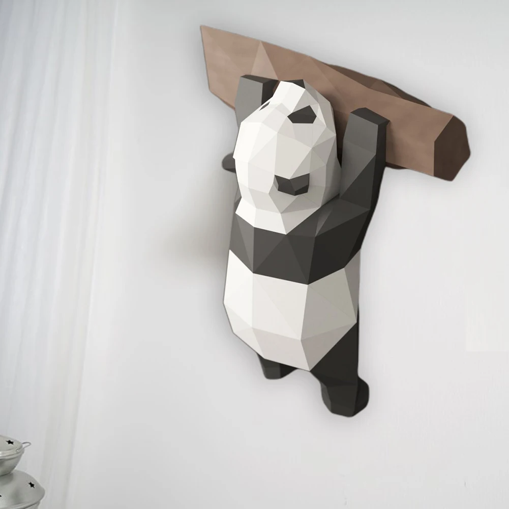 DIY милый ручной работы Забавный домашний декор реквизит для шоу 3D геометрическая