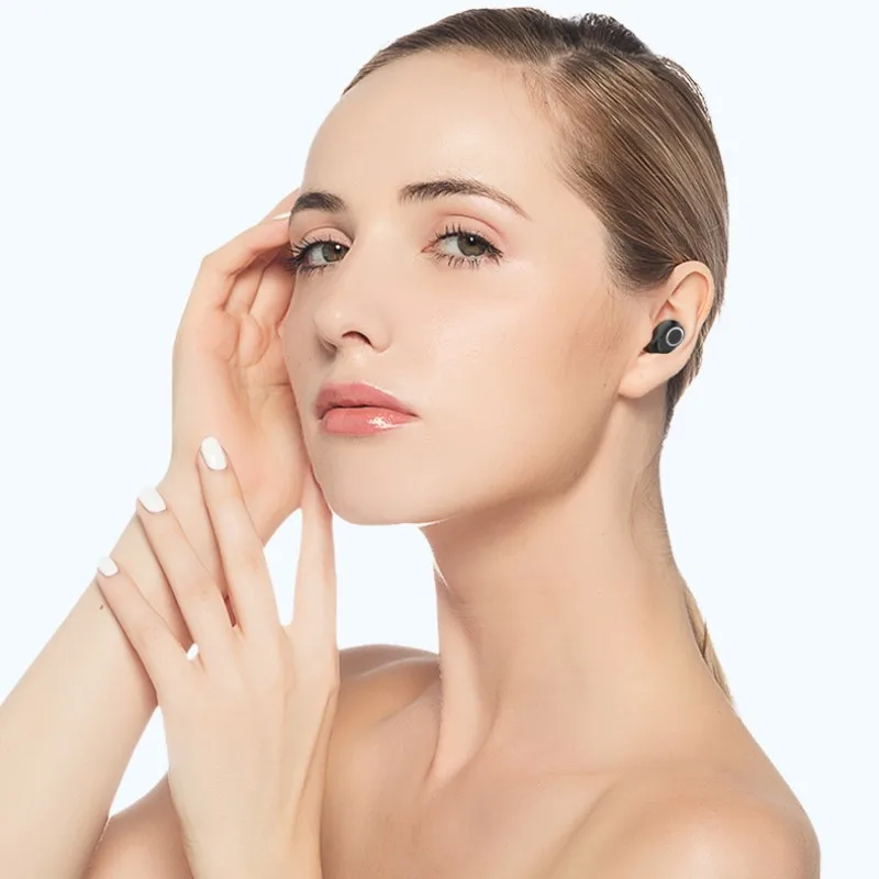 TWS Wireless Headphones Bluetooth Earphones Waterproof And Noise Reduction Cinema-grade Sound Effects Suitable For Android IOS