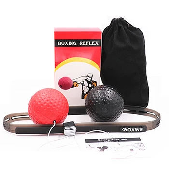

Boxing Reflex Speed Punch Ball Fight Ball React Training Boxer Improve Reaction Muay Thai Gym Exercise Equipment HT24-0010