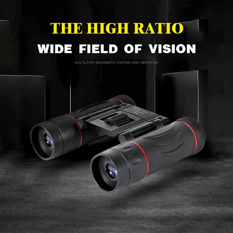 

30X60 Zoom Binoculars Telescope 1000M Long Range Foldable Mini Telescope With Low Light Lvl Night Vision BAK4 FMC