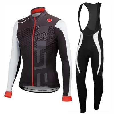 Длинный рукав Велоспорт Джерси Набор мужская одежда go pro roupa de ciclismo 9D ropa ciclismo hombre maillot ciclismo Велоспорт Набор