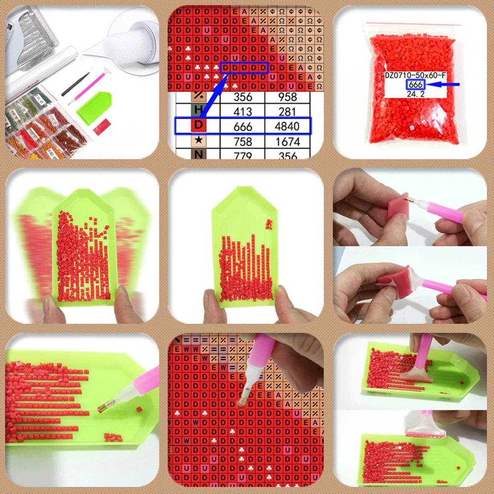 Miaodu Photo 5D Diamond Painting Cross Stitch Kit Full Square Round Picture of Rhinestone DIY Diamond Mosaic Embroidery diamond painting diamond painting accessories