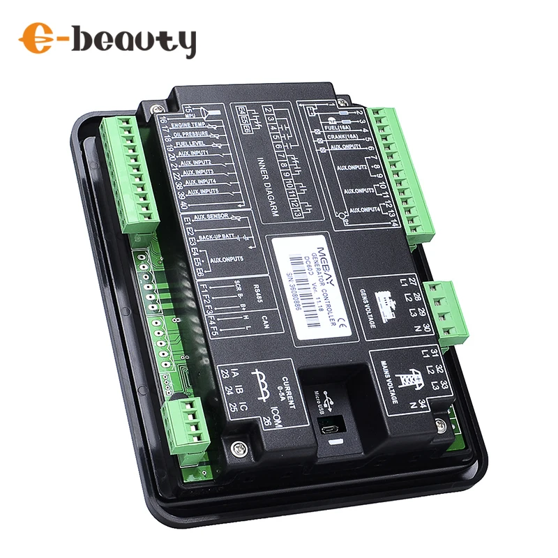 Mebay 전자 컨트롤러 패널 생성기 세트, 제어 파라미터 모듈, DC60D, DC70D