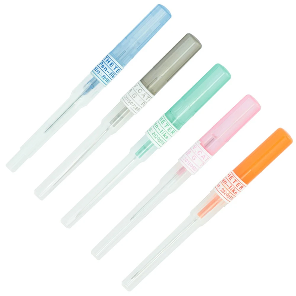 2PCS 14G 16G 18G 20G 22G Body Tattoo Needles Jewelry Surgical Steel Catheter Piercing Needles Supply Sterilized Tattoo Supplies