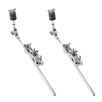 

2 Pcs Drum Clamps Extension Clamps for Instruments Drum Accessories
