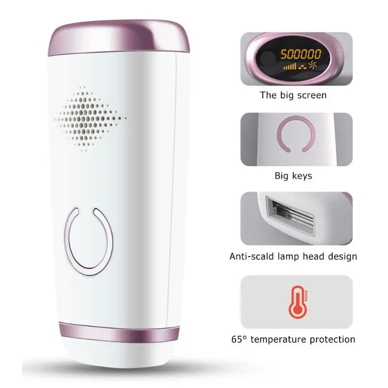 

500000 Flashes Laser Depilator IPL Epilator Permanent Hair Removal Machine Touch Body Leg Bikini Depilator
