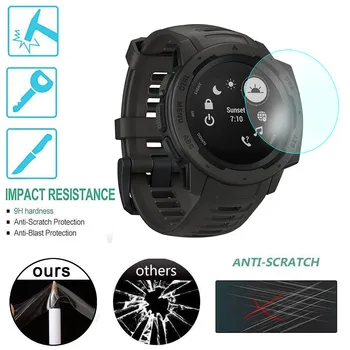 

2Pcs Ultra Clear Explosion-proof TPU Film Screen Protector for Garmin Instinct Smart Watch band Protective Accessories