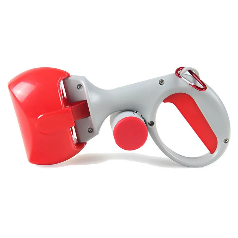 

2 In 1 Easy Pick Up Holder Outdoor Waste Cleaning Tools with 1 Roll Poop Bags Pet Pooper Scooper Pet Accessories