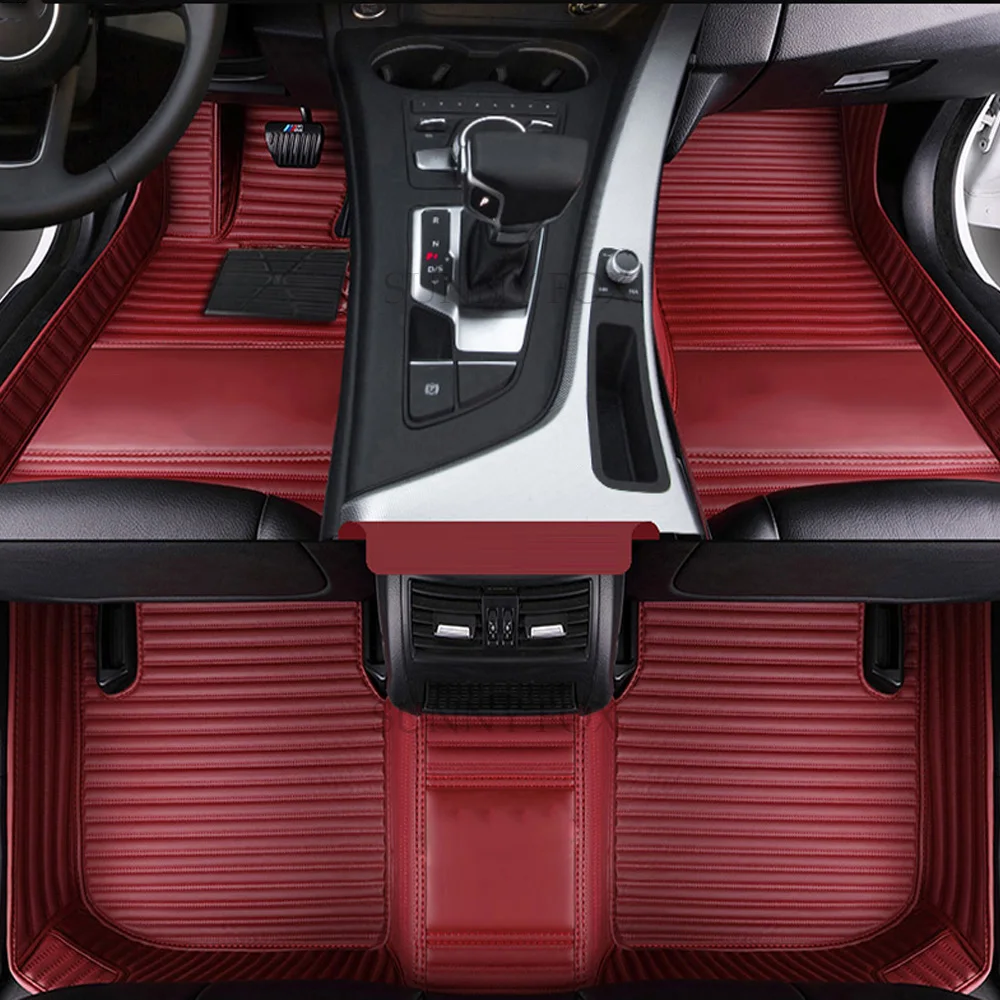 Car floor mats special for Audi A4 B5 B6 B7 B8 allraod Avant 5D car