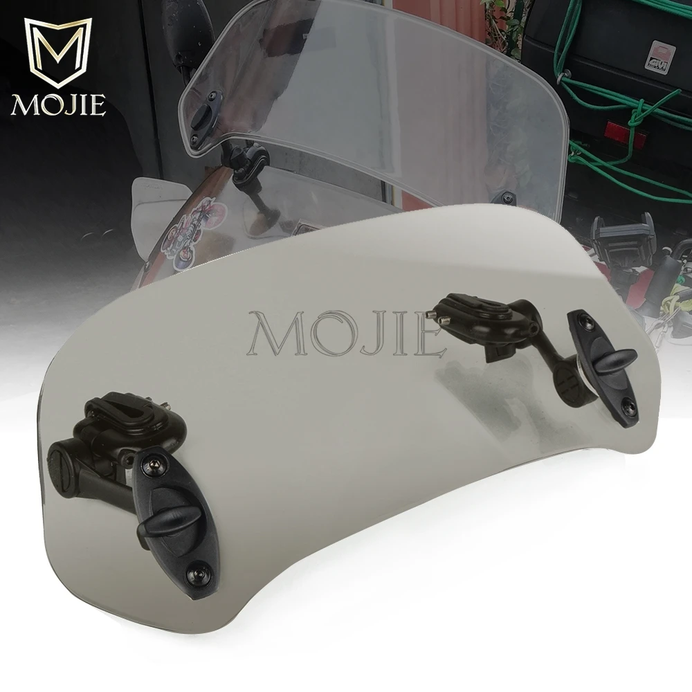

Motorcycle Windshield Extension Spoiler Windscreen Air Deflector For Honda MF13 NSS300 SH300 NC700 NC750 S X NSR 125R 250