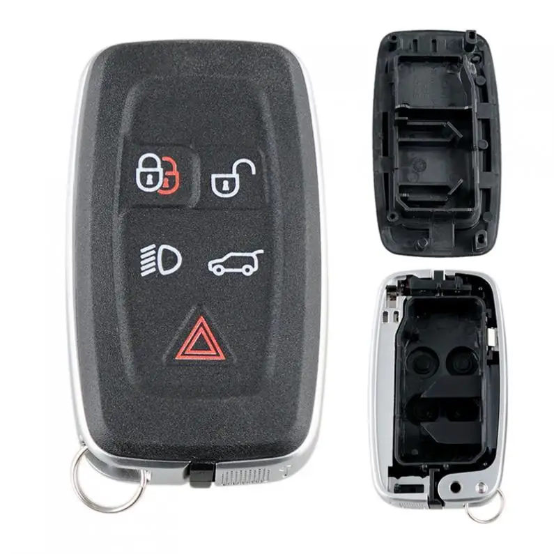 5 Buttons Smart Car Remote Key Shell Fit for Range Rover / Land Rover Discovery 4 Sport / Freelander Evoque