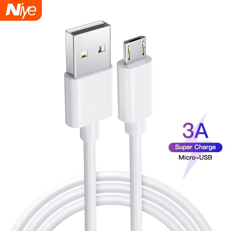 Niye USB Micro кабель для быстрой зарядки данных Samsung Xiaomi LG Tablet Android мобильный телефон