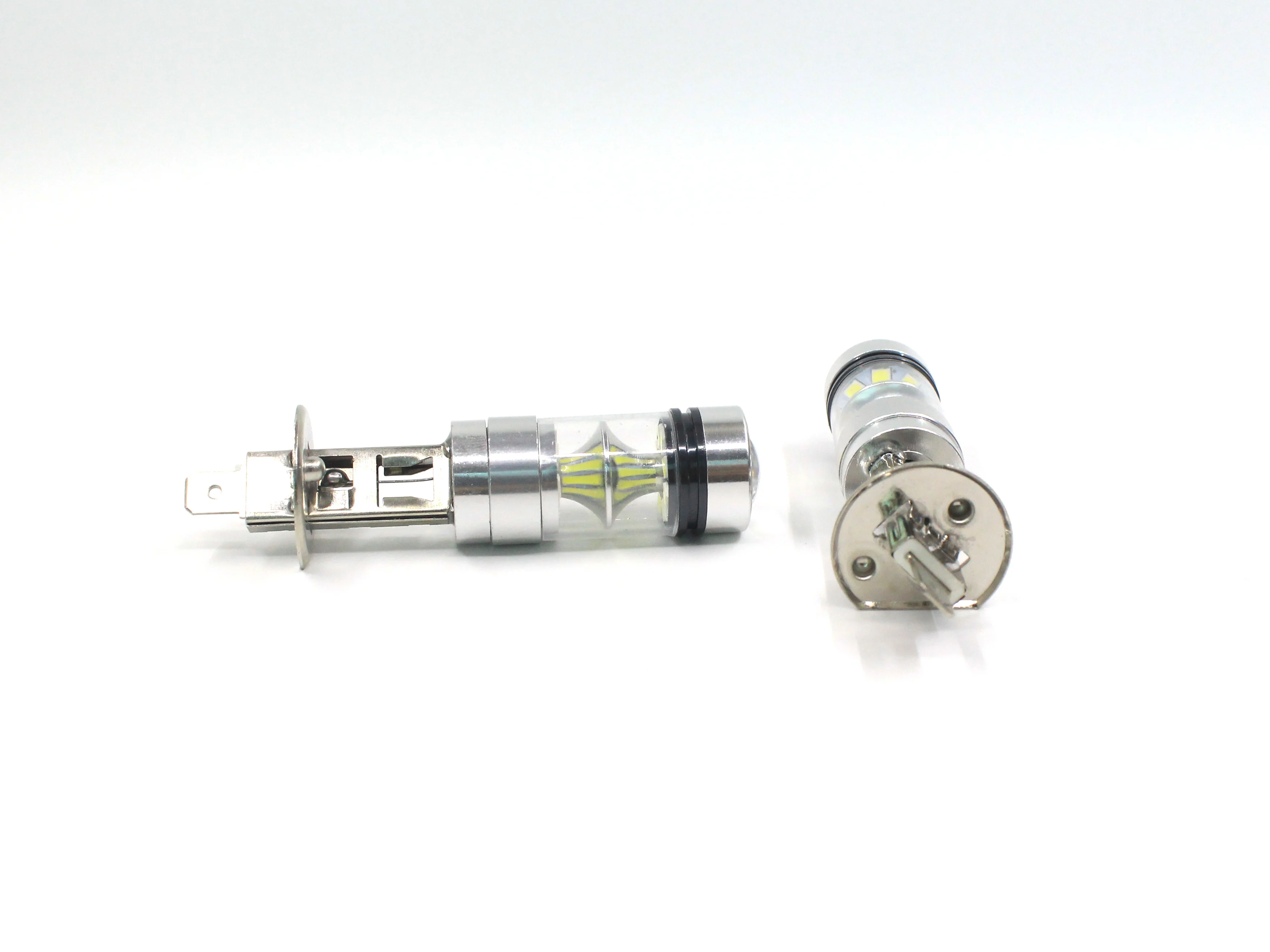 2X Автомобильный светодиодный высокое Мощность противотуманных фар H1 100W DRL 20SMD 12V 6500K белый светодиодный светильник светодиодный противотуманный свет лампы