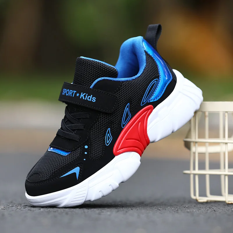 

Best Selling Children Shoes For Boys Light Weight Teenage Trainers Anti Slip Big Boy Running Shoes Designer Kid Casual Shoes