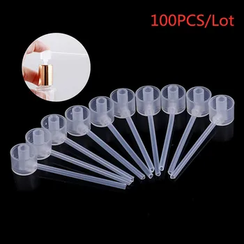 

100Pcs Perfume Refill Tools Diffuser Funnels Cosmetic Pump Dispenser Portable Sprayer Refill Pump Bottle Filling Device