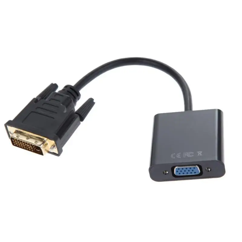 1080P кабель для монитора от 24 + 1 до VGA HDTV ПК дисплей карта|Кабели VGA| |