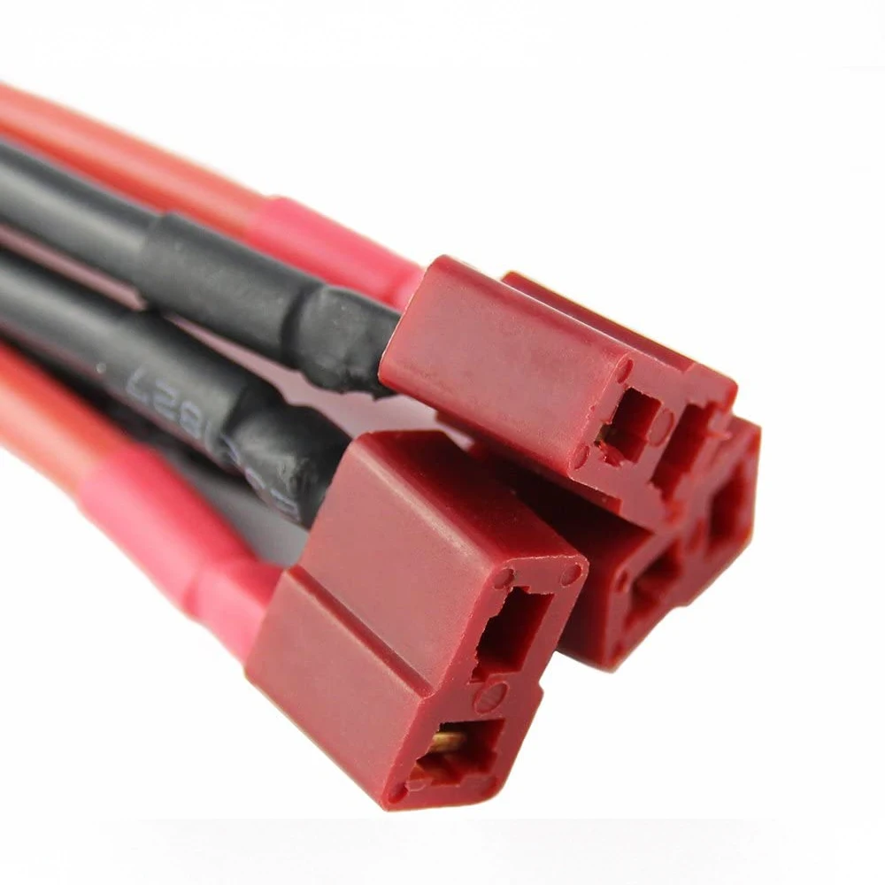 Connecteurs batterie RC XT60 dorés, prêts à être soudés sur des câbles