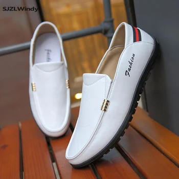 

Sport driving shoes comfortable men's flat non-slip casual shoes Italy flat shoes 2019 autumn new men's peas soft-soled shoes