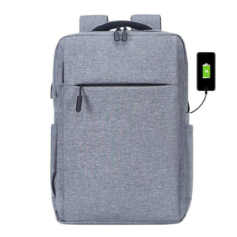 SeenDa водонепроницаемая сумка для ноутбука Macbook Air Pro Dell hp ноутбук рюкзак для мужчин и женщин сумка через плечо для 13,3-17 дюймов - Цвет: usb gray