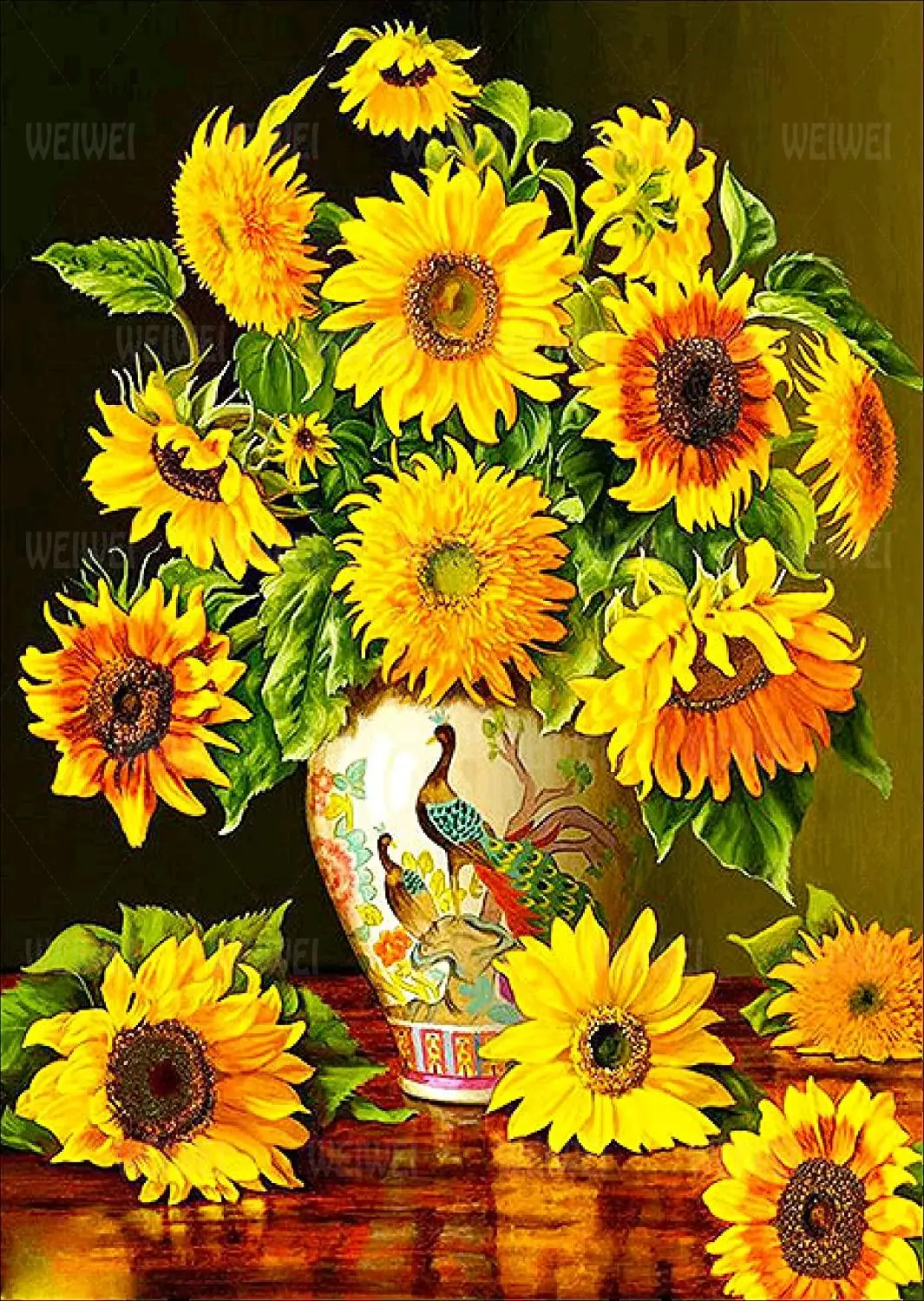 Sunflowers - 5D Diamond Painting 