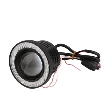 

New Mini Car-Styling 3 Inch 1 PC Car Angel Eye COB Halo Ring LED DRL Projector Lens Fog Driving Light Hot Selling