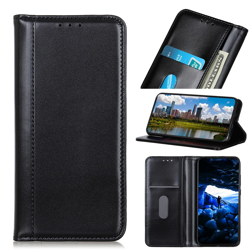 Для zte Blade V10 Vita защитный чехол из искусственной кожи с откидной подставкой Магнитный ударопрочный кошелек с отделениями для карт