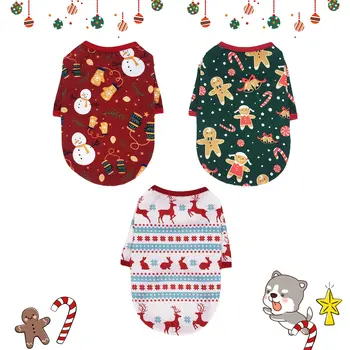 

Dog Clothes Cheap Puppy Pet Vest Shirt Christmas Dog Clothing For Costume Cartoon Cat Pet Clothes For Small Dogs Ropa Perro ^