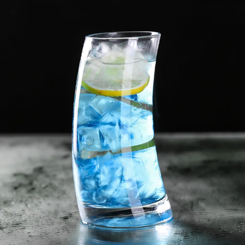 Funny Glass Cup Sailboat Clear Transparent Wine Cup Drinking Glasses