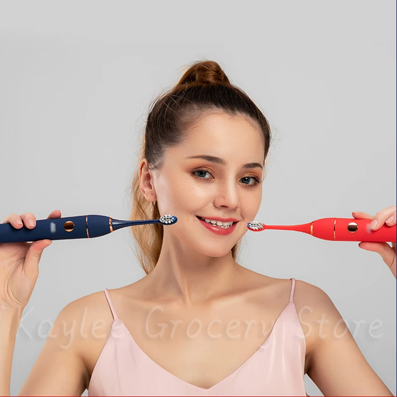 Electric Toothbrush Head For Doxo/Roaman Deep Cleaning Sonic Replace Toothbrush Head For D5 D5S D8 D8X D9 D10 T3 T5 With Cover 6