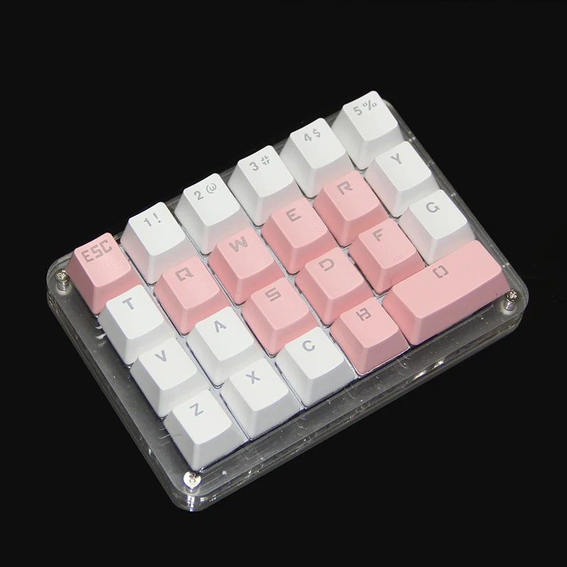 Programação de Autodefinição Osu Macro Teclado tipo c Conector de Atalho para Jogos Iluminação Rgb com Teclado - Imagem 3