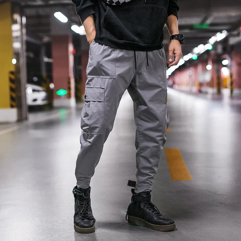 

2019 Autumn New Style Exterior INS Ankle Banded Pants Japanese-style Fashion Men's Casual Men's Trousers